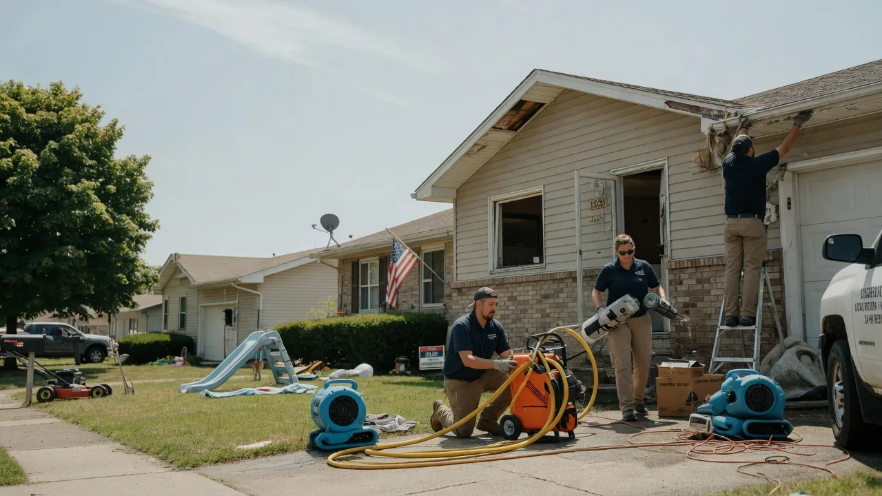Water Damage Restoration in Ideal, SD near me